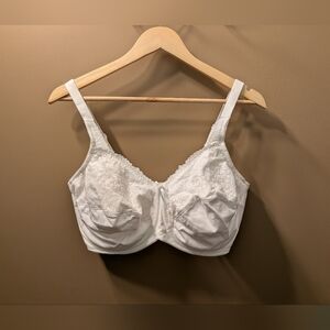 Lilyette White Lace Bra